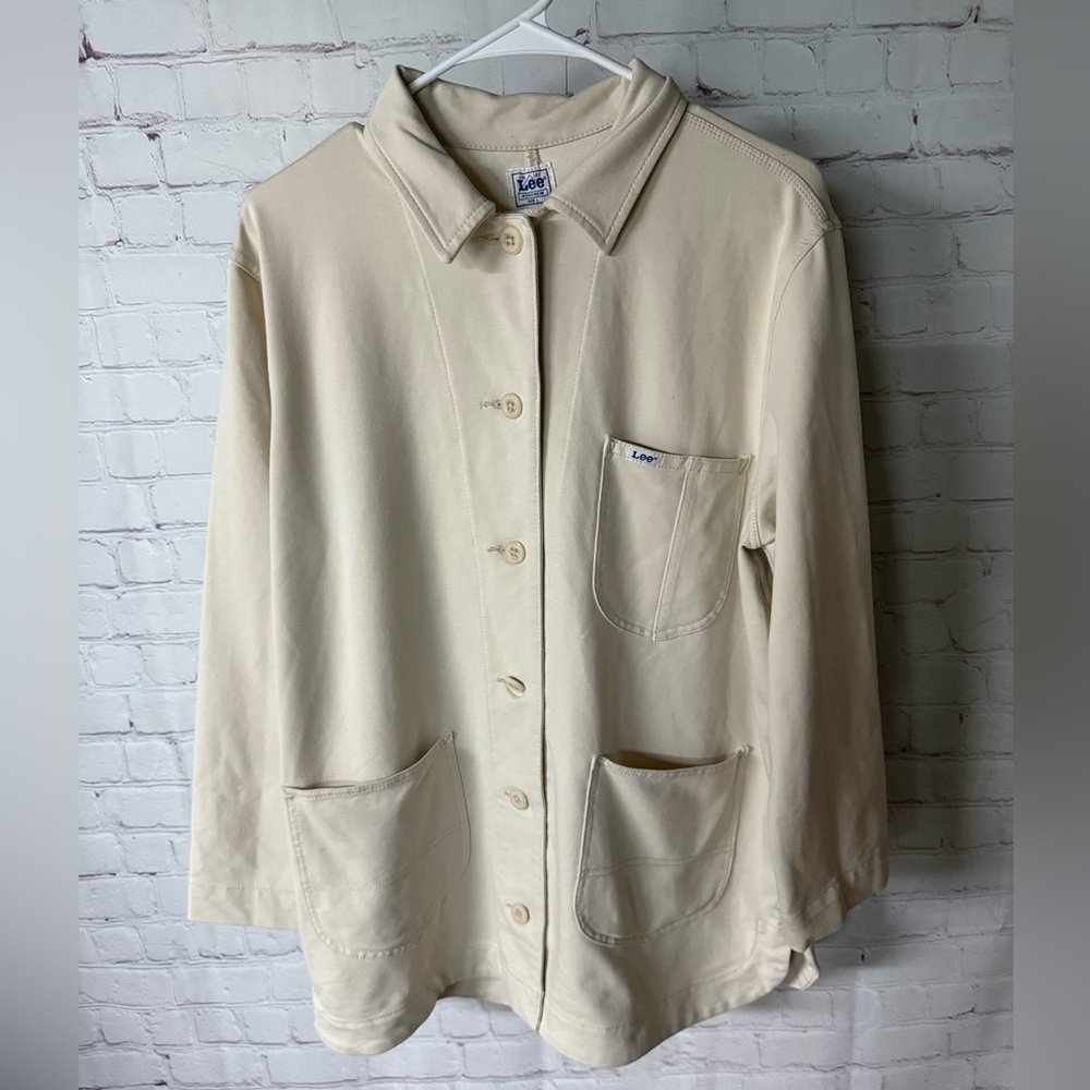 Lee® Women's Lee Layers Chore Fall Winter Duster in Soybean - Picture 6 of 10